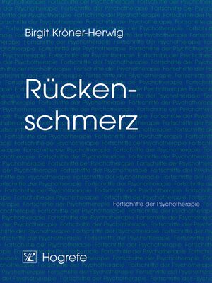 cover image of Rückenschmerz